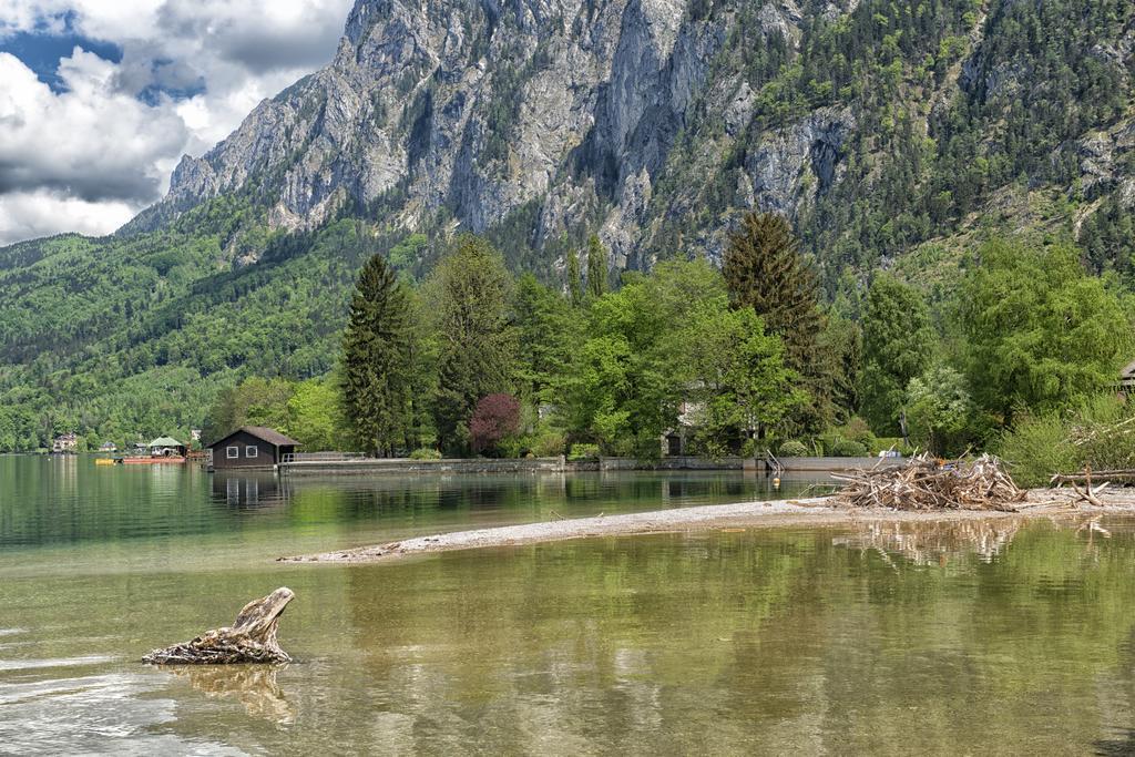 Gasthaus Pension Zur Nixe Steinbach am Attersee Kültér fotó