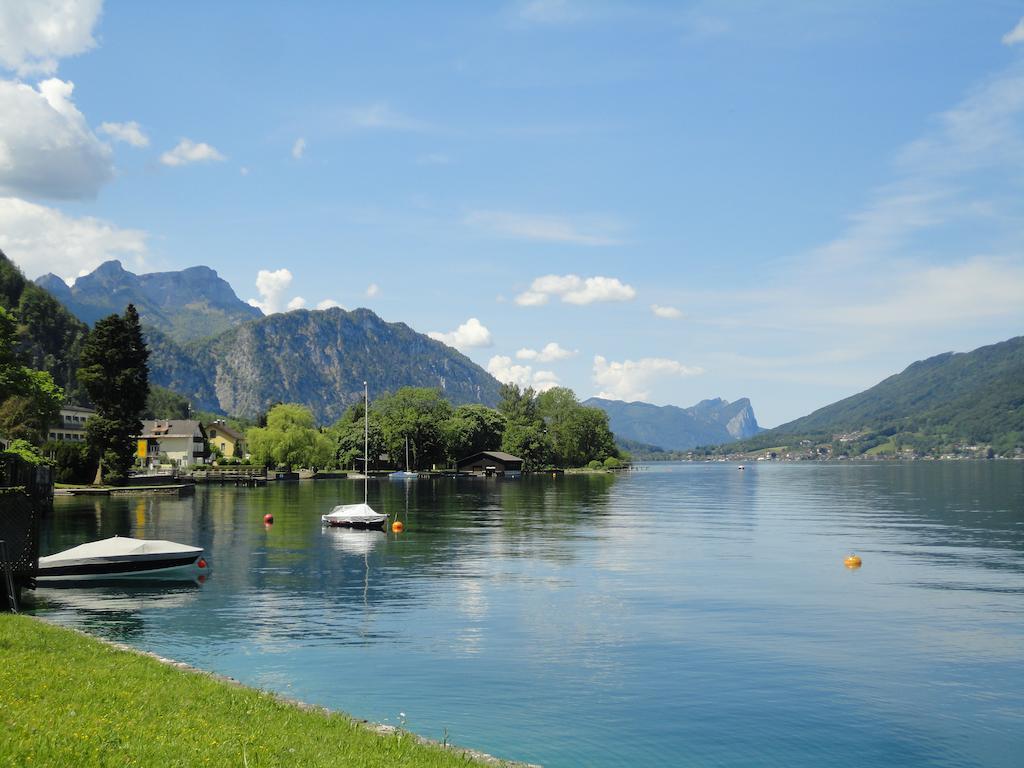 Gasthaus Pension Zur Nixe Steinbach am Attersee Kültér fotó