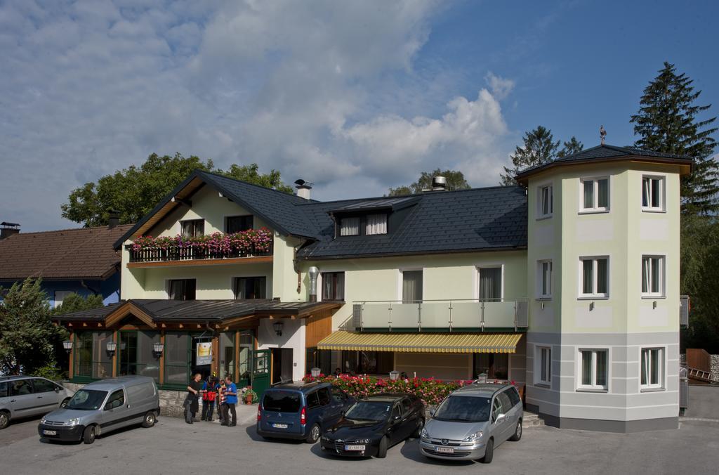 Gasthaus Pension Zur Nixe Steinbach am Attersee Kültér fotó
